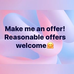 ✨Reasonable Offers Welcome!✨